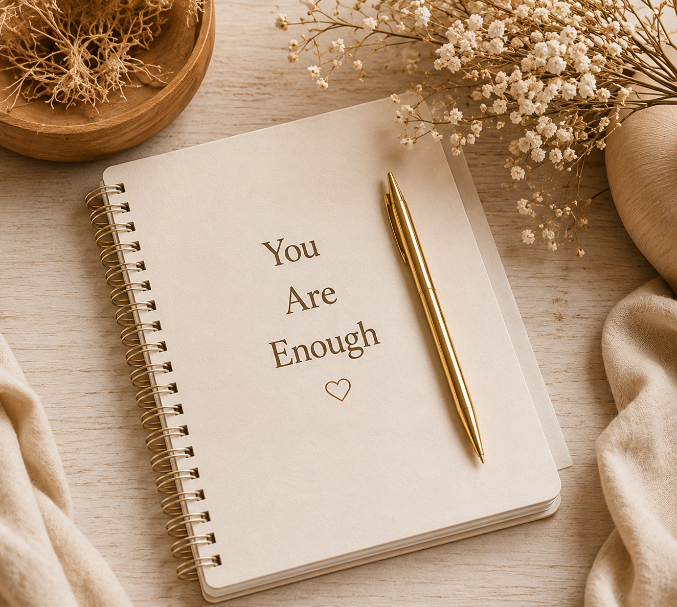 You Are Enough Notebook